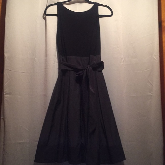 Lauren Ralph Lauren Taffeta Fit & Flare Dress - Picture 4 of 6